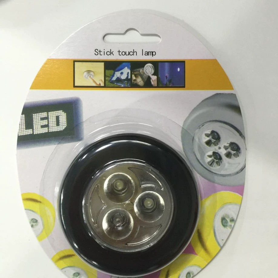 3LED патрульная лампа с сенсорным управлением, 3LED сигнальная лампа, автомобильная лампа, ночная светодиодная лампа для шкафа