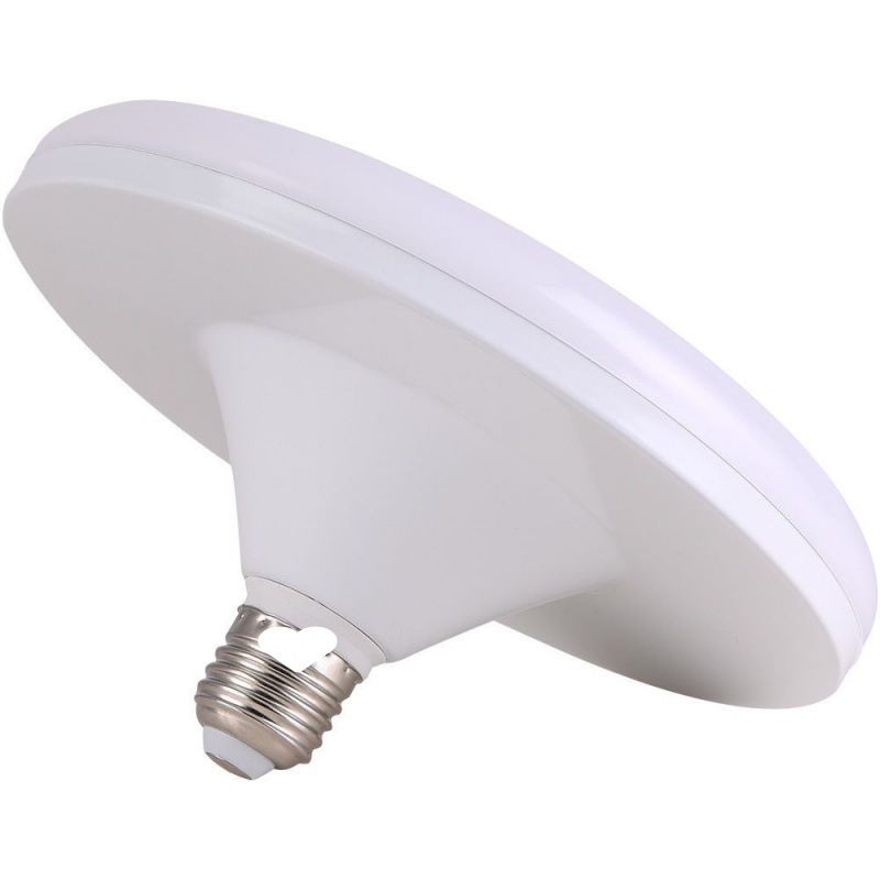 LED luminoso platillo volador doméstico E27 tornillo de fábrica fuente de luz de iluminación de taller bulbo de luz blanca al por mayor