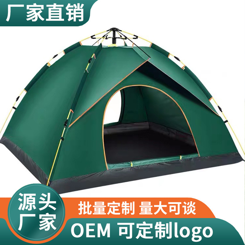 Carpa automática Forest Bee para 3-4 personas, apertura rápida, tienda de campaña impermeable para camping al aire libre