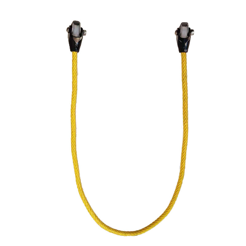 焊接16mm海缆绳带钢丝芯网红游乐绳圆盘鸟巢秋千配件轮胎吊绳网盘