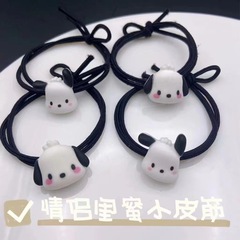送男朋友手鍊卡通帕恰狗手繩情侶閨蜜小皮筋超仙少女頭繩發繩兩用
