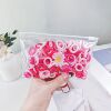 Pink chrysanthemum bag