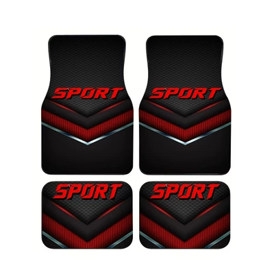 universal floor mats – Avtomobil döşəmə paspasları - 427-car-floor-mat-10-3344cmtwo-piece-set