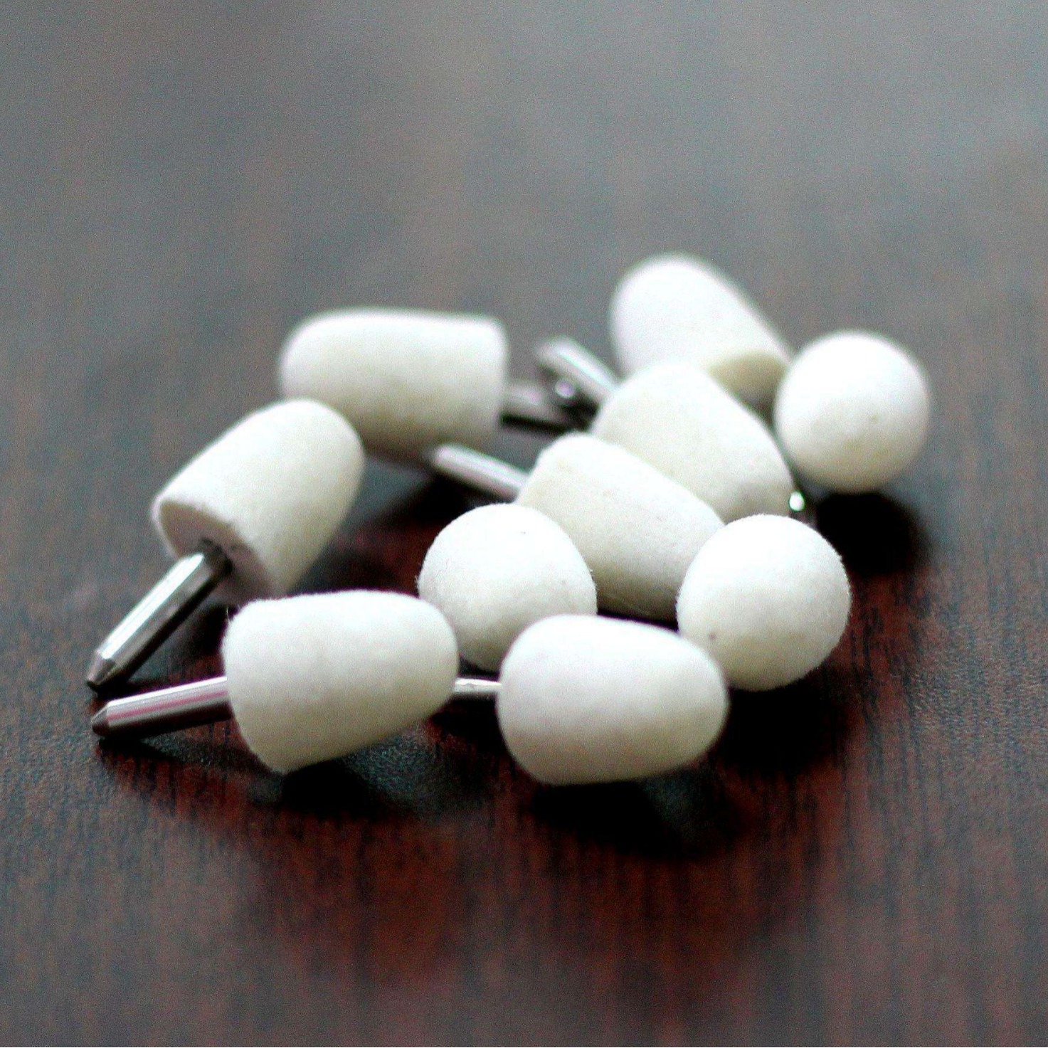 牙科美甲专用羊毛磨头柔软不伤 金属羊毛毡磨头