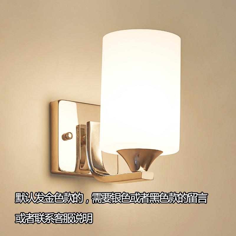 Lámpara de cabezal de cama pasillo dormitorio escalera de belleza # lámpara de pared creativa moderna sala de estudio norte cabezal de cama simple lámparas de belleza