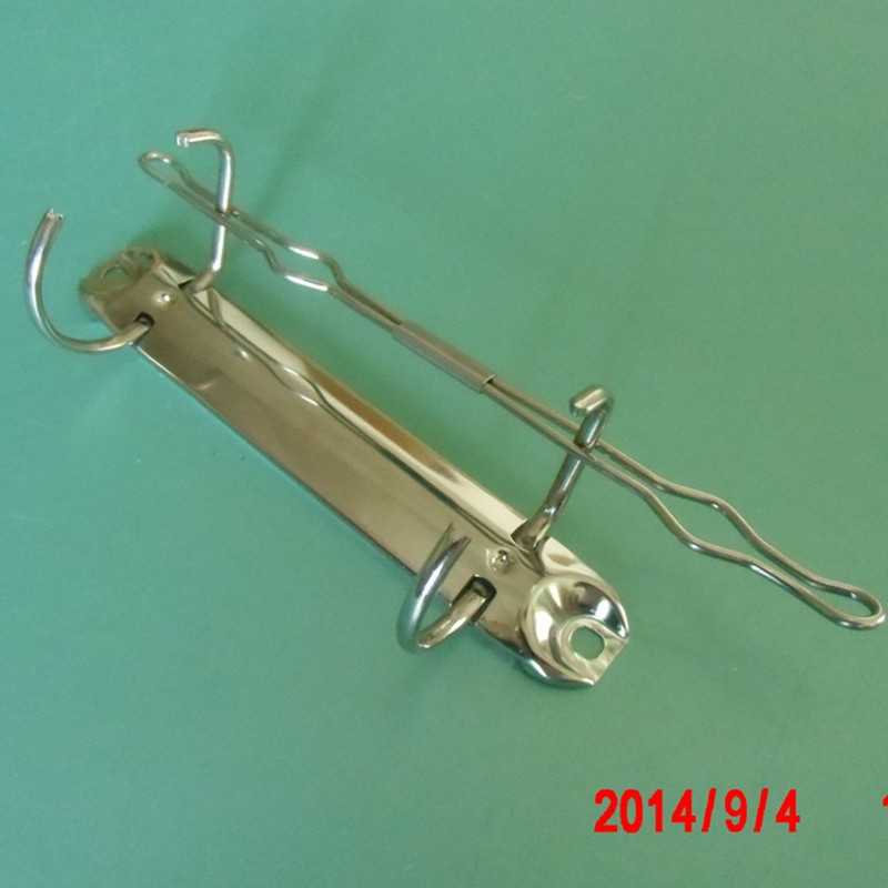 五金活页夹150MM压纸器文具五金配件压条压文件的铁条不锈钢压条