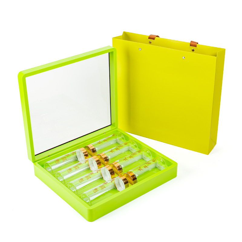 高檔茶葉包裝盒空禮盒太平猴魁1915綠茶禮盒天窗盒包裝精品空禮盒