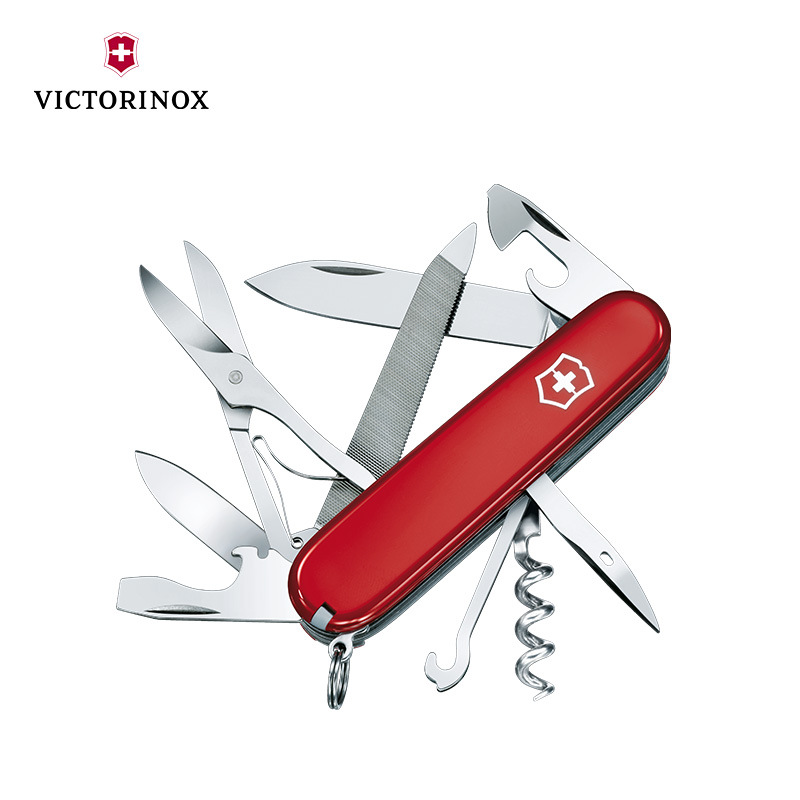 维氏瑞士军刀 原装正品91MM登山家 1.3743 多功能刀具 户外瑞士刀