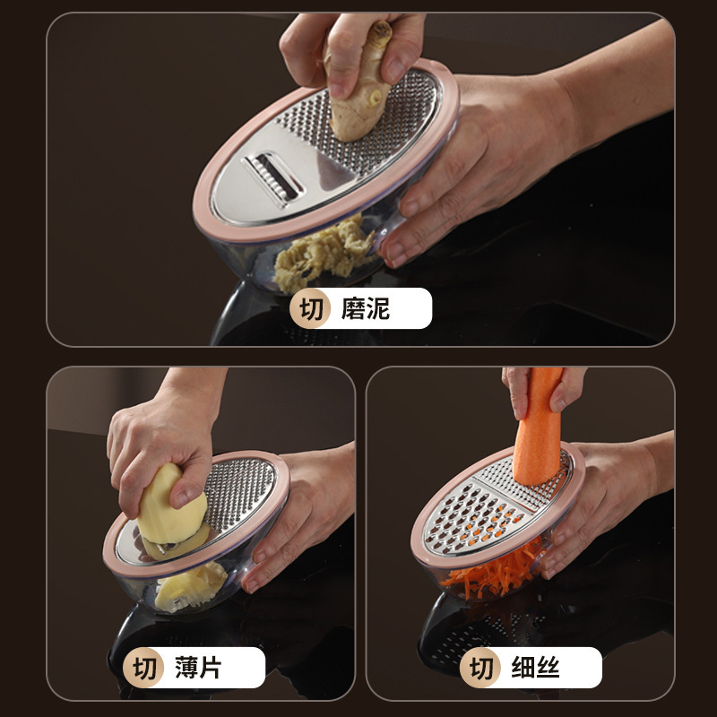 ステンレスおろし器キッチン多機能おろし器大根ジャガイモおろし器おろし器|undefined