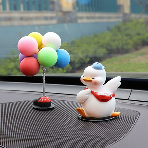 Very cool duck+color balloon (presented anti -sliding pad)