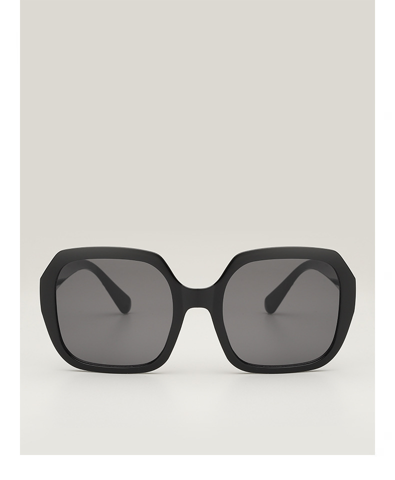 60g Weight Full Frame Glasses Structure Sunglasses Classification Ac, UV400 Protection Lens Material Square Glasses Style Street Occasion Solid Color Pattern Women'S Gender Streetwear Style Grey, Black Color Streetwear Solid Color Ac UV400 Protection Square Full Frame Women's Sunglasses 1