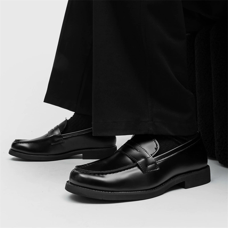 2025 новые модные лоферы дерби ленивые туфли британские кожаные туфли для пар 14532-24532-H