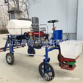 农作物柴油四轮打药机 小型三轮宽幅喷雾器自走式喷药机