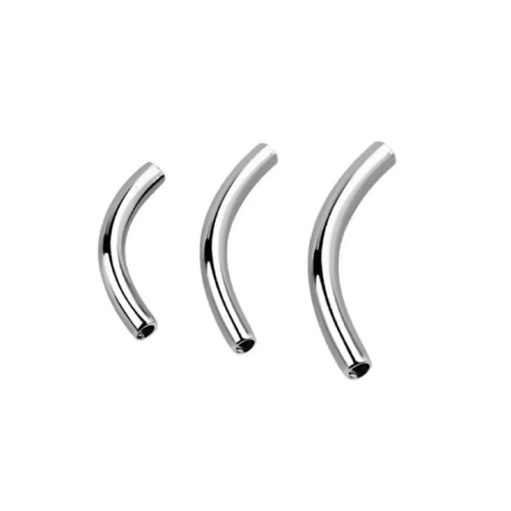 Titan Lippenpiercing Ersatzstab Gebogen 1mm Innengewinde_voghion.com