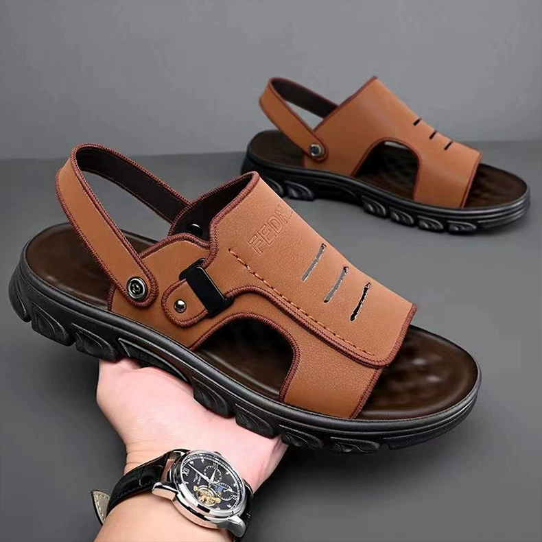 Men's non-slip deodorized sandals, wear-resistant slide, slippers, wholesale