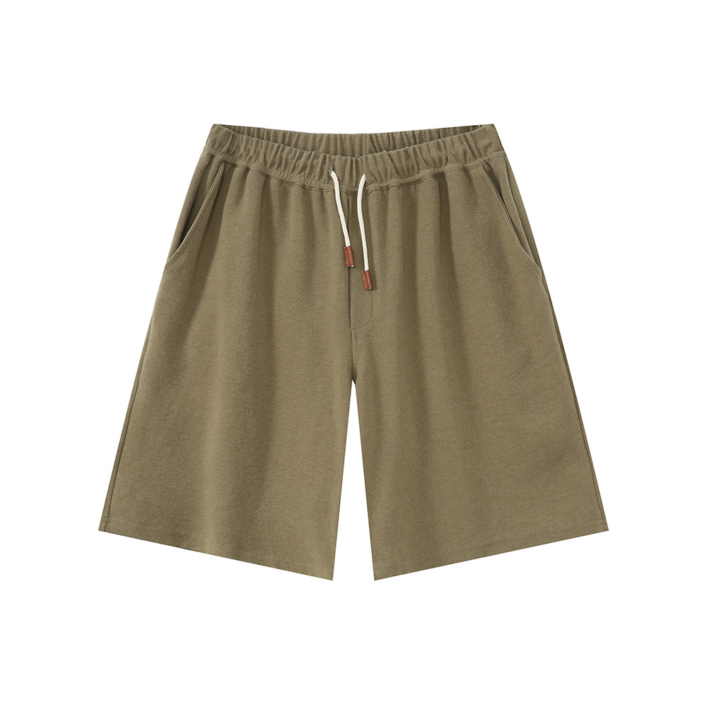 MTLCLOTHES Ropa de hombre | Estilo coreano Color sólido Sencillo Sensación relajada Cómodo y versátil Traje de manga corta de ocio deportivo de moda