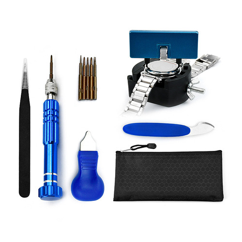 Watch repair tools, watch opening holder, watch repair holder, watch opening holder, back cover opening tool combination set