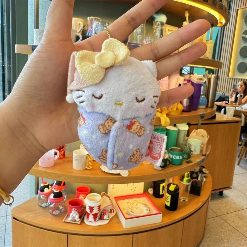 卡通动漫网红明星同款KT猫系列钥匙扣挂件女生背包饰品kt挂饰批发|undefined