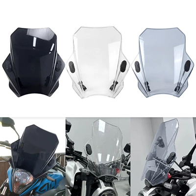 Suitable for Kawasaki Yamaha Honda Ducati Windshield Z900 Z1000 Mt-09 Street Car Windshield