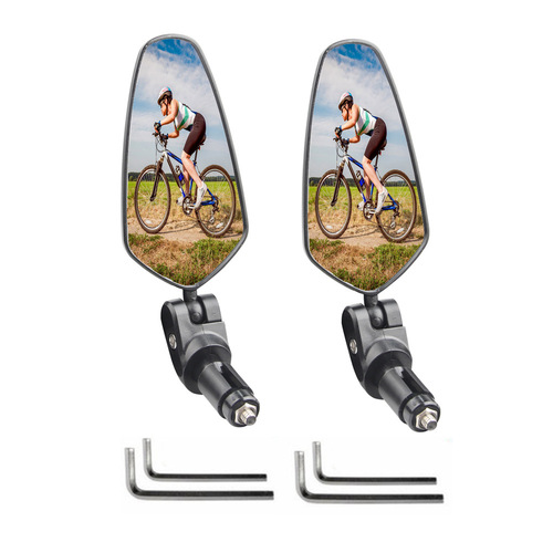 Bicycle rearview mirror, mountain bike foldable convex rearview mirror, universal reflector riding equipment
