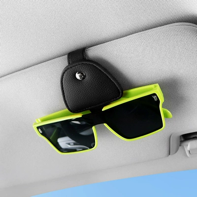Car Glasses Clip Storage Box Car Sunglasses Clip Car Sun Visor Glasses Clip Car Glasses Case Interior Supplies (Car Glasses Clip/Bill Clip) - type-c-glasses-clipblack-1-piece