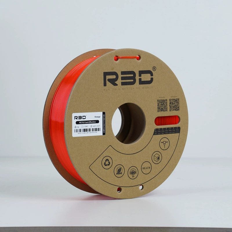 PETG-нить (R3D) 1 кг — экономичный сорт, разноцветные катушки и объёмы