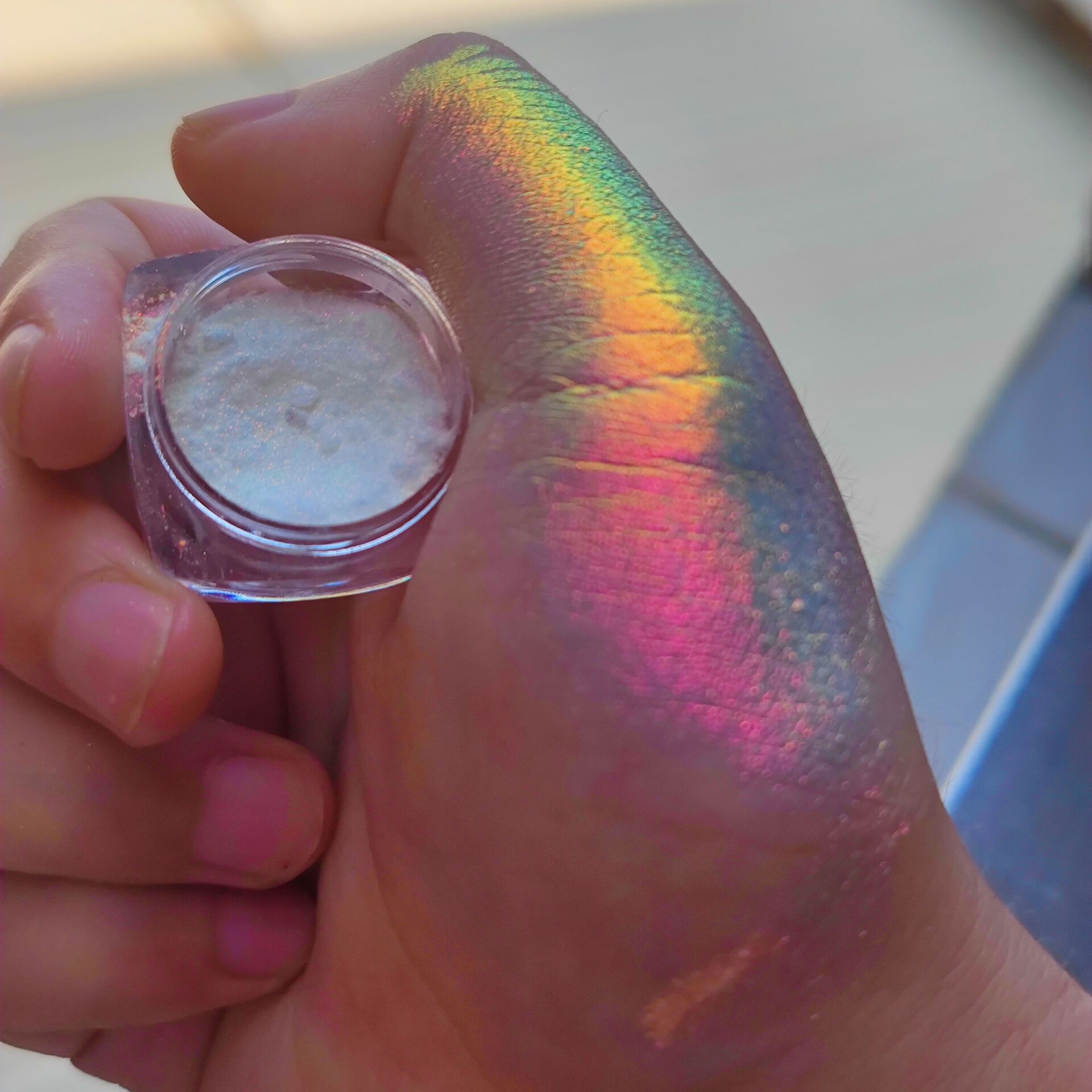 新品《变色龙》 幻彩渐变极光粉 变色龙偏光粉 霓虹粉 1g
