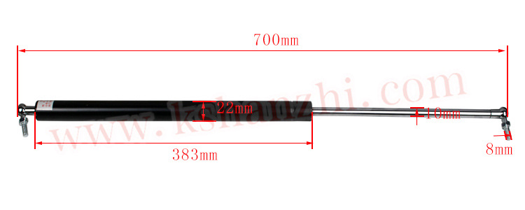 El resorte de gas de la carretilla elevadora es aplicable a la fuerza de la carretilla elevadora de Hangzhou 30HB / N / R cubierta de la turbina de combustión varilla hidráulica neumática varilla telescópica