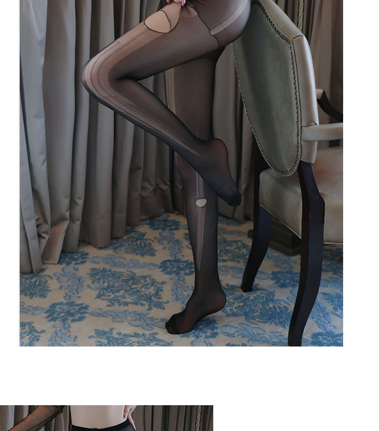 Tear-Away Over-The-Knee Stockings, Ultra-Thin Polyester, One Size, Skin Tone — detail image 13