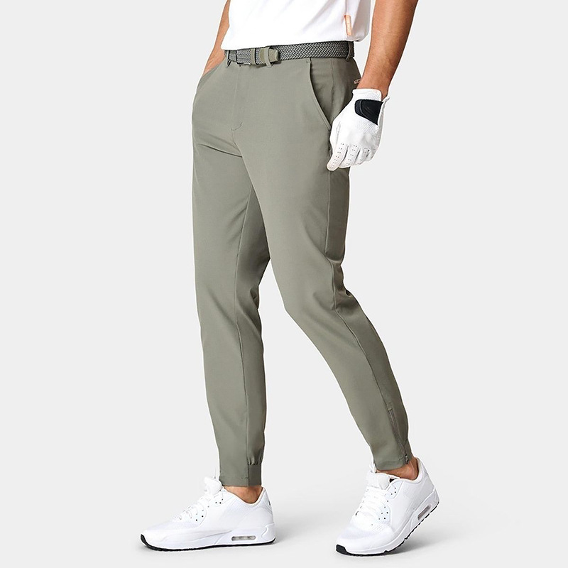Hot sale lightweight breathable Men's jogging pants 88_polyester 12_spandex four-way stretch golf pants Hot sale lightweight breathable Men's jogging pants 88_polyester 12_spandex four-way stretch golf pants