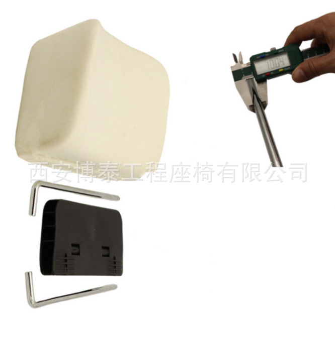 Autobús camión asiento reposacabezas esponja de tres engranajes ajustable de alto rebote no fácilmente deformado reposacabezas Business Car Seat Reposacabezas