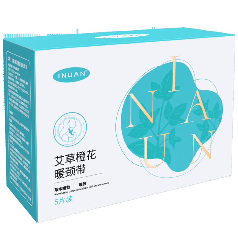 ----뜸쑥과 오렌지꽃 넥워머 1박스 5개*1박스