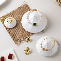 石膏拍照道具ins風幾何體首飾手鍊戒指拍照裝飾擺拍攝擺件攝影台