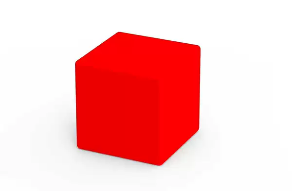 [Minimum order of 10 pieces per piece] 2.5cm red (1 strong magnet, 4-5 pieces)