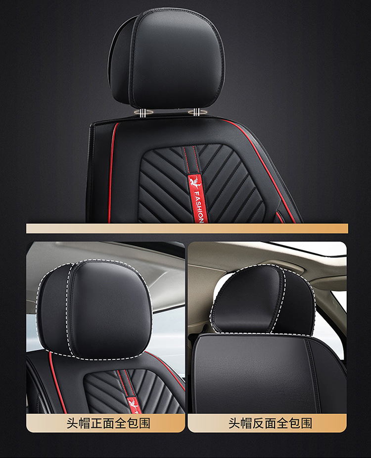 2020 New All-Inclusive Full Leather Cartoon Unicorn Four-Season Universal Car Seat Cushion Cross-Border Wholesale Car Seat Cover