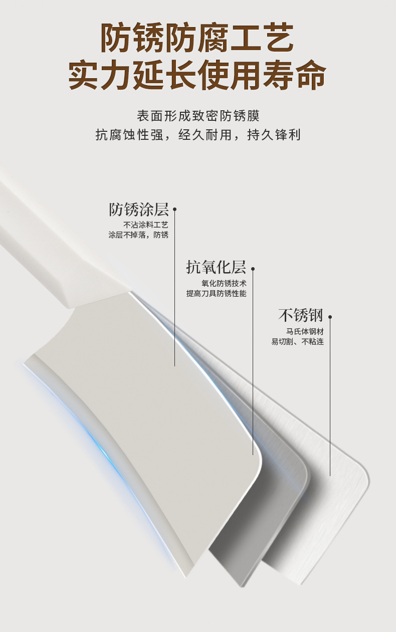 便携厨房刀具套装多功能辅食刀具剪刀菜板五合一宿舍户外露营刀具