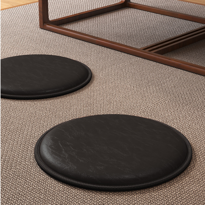 asiento impermeable de estilo japonés de futón de arroz balcón ventana flotante almohadilla de meditación en el suelo almohadilla especial de asiento muelle image 7