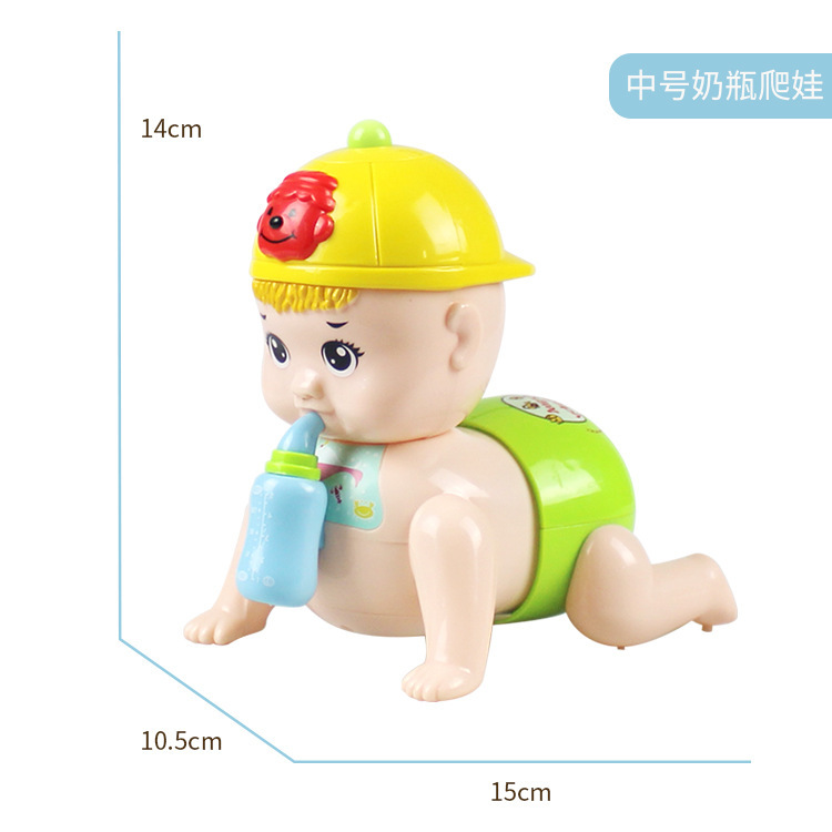 Bebé puede trepar bebé aprender a trepar muñeca guía artefacto eléctrico trepar juguetes para niños de 1 año trepar 9