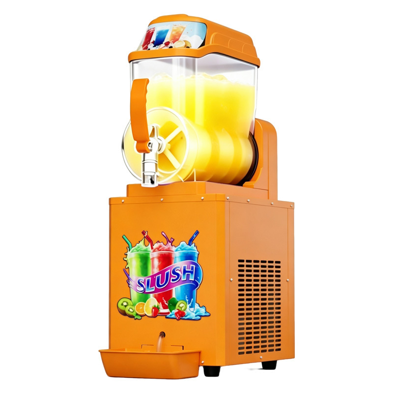Máquina de Granizados Comercial de un Cilindro, Dos Cilindros, Tres Cilindros, Máquina para Derretir Nieve, Máquina de Smoothies, Máquina de Jugos, Máquina de Bebidas Frías, Máquina de Granizados image 10