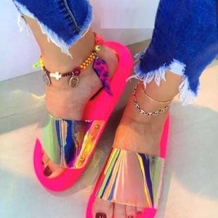 2020�ļ��¿��a���QŮЬ��Ƭ�����ɫЬ��ƽ�כ���ЬŮ͸��