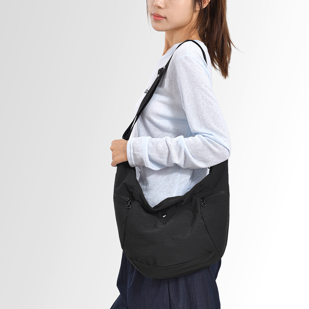 Women's Large Capacity Hobo Bag, Crossbody Shoulder Bag, Crescent Underarm Bag - Thumbnail 3