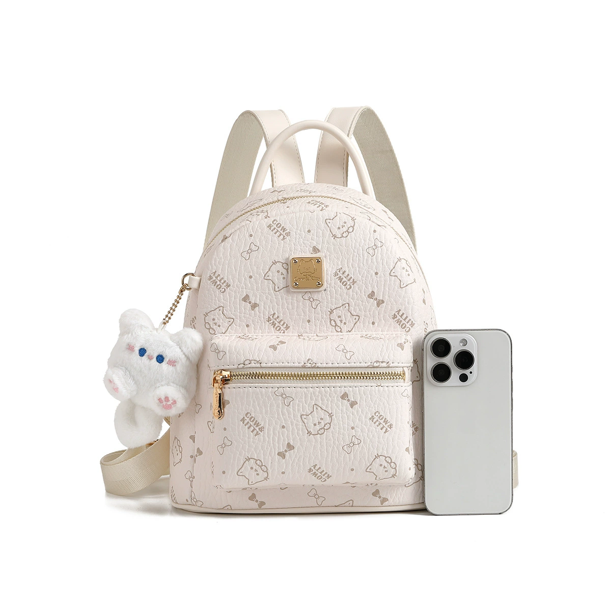Hello Kitty, рюкзак, оригинальный вместительный дизайнерский сумка через плечо, для импорта, тренд сезона