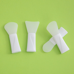 Oulai silicone mask brush new mini short handle mud film coating makeup brush facial beauty tools cross-border batch