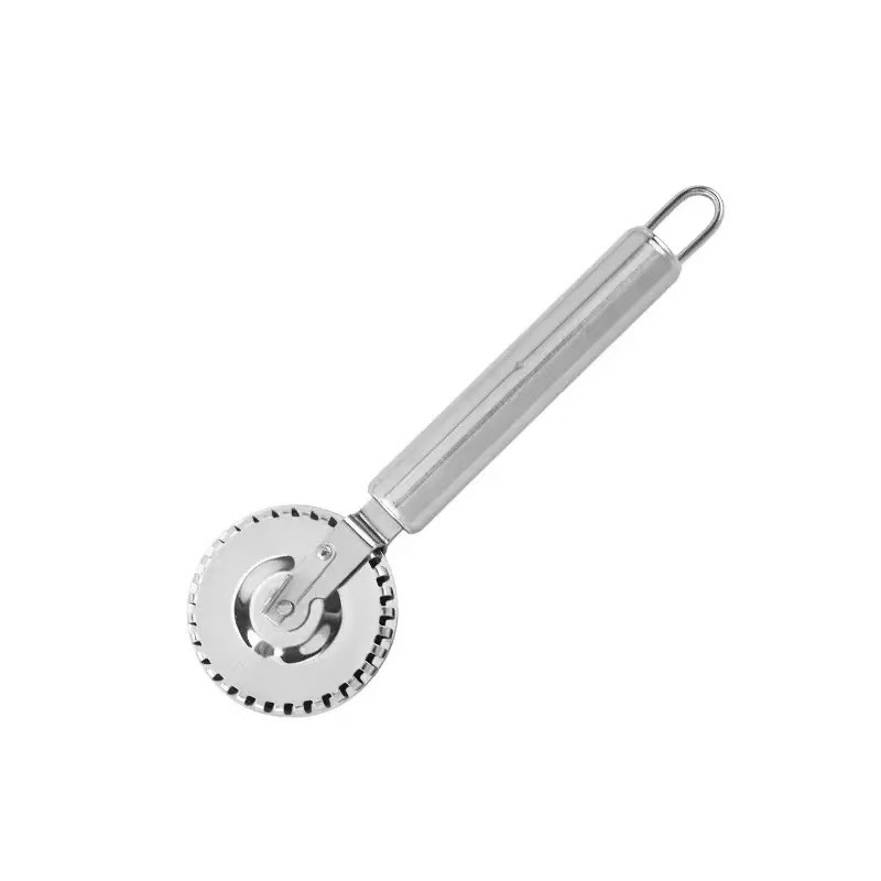 Cuchillo de pastel de acero inoxidable cuchillo de pizza multifuncional cuchillo de relieve creativo cuchillo de encaje cuchillo de pizza de cocina horneado gadget