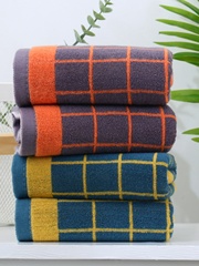 58C1情侶加大加厚男女洗臉柔軟吸水不掉毛男士深色大