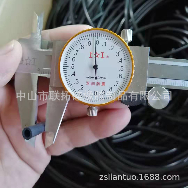 环保黑色硅胶套线软管 遮光硅胶管内径2.5/3/4/5mm 少量现货免费