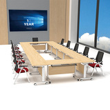 Складной стол для конференций, тренировочный стол, комбинированный складной стол для конференций, мобильный длинный стол, простой стол для занятий, учебный стол