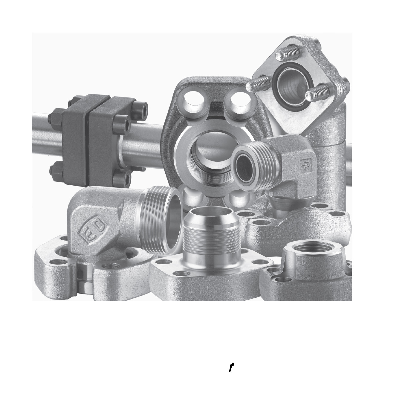 Parker派克 高压SAE法兰/O-Lok密封端 直接头L(O)HQ系列 24LHQ1-S