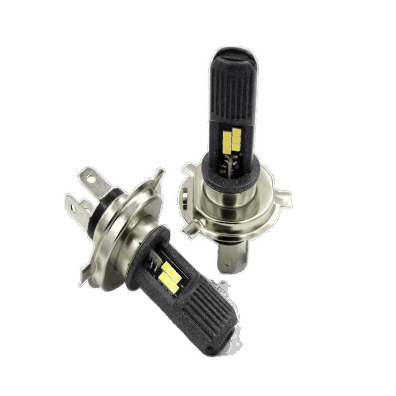 Lámpara de niebla LED faro LED luz de motocicleta de alto brillo H4 16W una sola garra de luz blanca