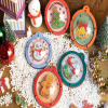 Christmas decorate suit children diy manual make Toys Material package Korean originality Cross border woodiness Toys